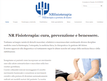 Tablet Screenshot of nrfisioterapia.it